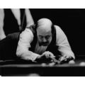 Willie Thorne Takes Crucial Snooker Shot Large ...