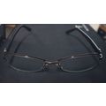 Gucci GG 2906 I8A Burgundy Half Rim Eyeglasses ...