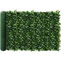 58"X117" Faux Leaf Privacy Fence Screen Artific...