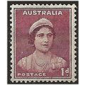 Australia 1941 SG181 1d Maroon Mounted Mint . ..