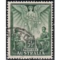 AUSTRALIA, 1946 5.5d Peace, SG 215 (Scott #202)...