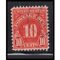 Used J84a 10c Postage Due Fine K1360