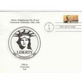 United States 1985 Liberty Centennial FDC New Y...