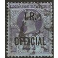 1892 O14 2 1/2d Purple/Blue Inland Revenue Offi...