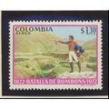Colombia Stamp Scott #C592, Mint Never Hinged