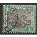 Federated Malay States 1901 SG15 1c Black & Gre...