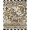 KUT, CAT, Lion, Panthera leo, brown 1958, 40c, #4