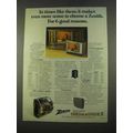 1975 Zenith Cezanne SF2569P & Daumier SF 1750R ...