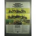 1984 John Deere Tractors Ad - 950 1050 1250 145...