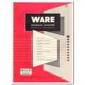 Ware Laboratories Inc 1955 vintage window catal...