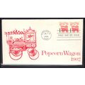 FDC 2261 16.7c Popcorn Wagan Pair (Unkn Cachet-...