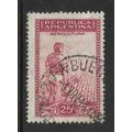 ARGENTINE REP 1936 PRODUCTION & INDUSTRY 25c RE...