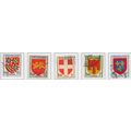 FRANCE 1949 USED COAT OF ARMS SET ANJOU SAVOIE ...
