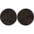 Great Britain. William III. Farthing 1697. dy21300