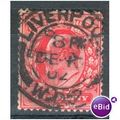 GB stamps 1902-10 KEV11 - 1d SG219 Liverpool 1