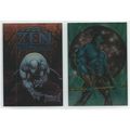 ZEN ' INTERGALACTIC NINJA ' 2 PROMO cards ( 199...
