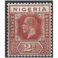 Nigeria 1927 SG19 2d Chestnut Mounted Mint . ..