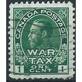 Canada 1915 SG228 1c Green WAR TAX Good/Fine Us...