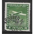 CHILE 1934 AIR 8p GREEN NORTHROP ALPHA MONOPLAN...