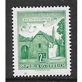 AUSTRIA 1957 BUILDINGS 2s.20 GREEN BEETHOVENS H...