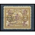 Used Revenue 2c N.Y. Stock Transfer Fine WA2748