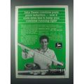 1985 John Deere Combine Parts Ad - Costs Even Less