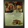 1990 The Swiss Colony Ad - When I give a gift from the heartland