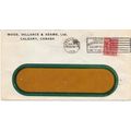 Canada Admiral 2 Cent WAR TAX Letter Rate 1916,...