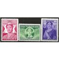 Tonga 1950 Queen Salote's 50th Birthday Set SG9...