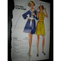 Vintage Butterick #5581 Misses Shirtwaist Dress...