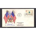 FDC Boerger Cachets 1638 13c Massachusetts (Cac...