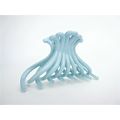 Sky blue acrylic hair claw clip for medium fine...