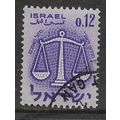 ISRAEL 1961 SIGNS OF THE ZODIAC 12A VIOLET SCAL...
