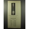 1955 Tiffany & Co. Sterling Silver Ad - Silver with the special qualities