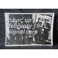 1945 WW2 ORIGINAL PHOTO Royal Signal Corps with...