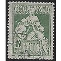Zm Mi 9: 10 b. deep green Postal Tax Stamp: 'Ch...
