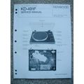 Kenwood KD-491F Original service manual