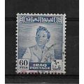 Iraq.SG291 60f King Faisal II (Blue).Fine Used....