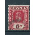 ceylon stamps sg306 sg 306 used watermark multi...