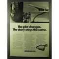 1973 Calcomp Plotters Ad - The Plot Changes