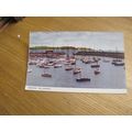 Photochrom Postcard - The Harbour scene, Paignt...