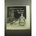 1956 Grand Macnish Scotch Ad - Riding Accessori...