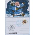 UKRAINE Postcard St. Nicholas Gifts for Defense...