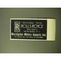 1960 Warrington Motors Imports Inc. Ad - Now on display.. The new Rolls-Royce