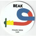 UNUSED KEG CLIP FRONT - BEAK BREWERY - FOLDS DDH