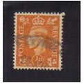 1950 GB GEORGE V1 1/2D ORANGE F/U SG503