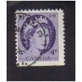 1954 canada queen elizabeth11 4c f/u sg466b