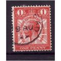 GREAT BRITAIN 1929 PUC SG 435 1d SCARLET FINE U...