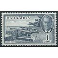 Barbados 1950 SG271 5c Indigo Fine Mounted Mint...