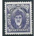 Zanzibar 1952 SG347 50c Violet Mounted Mint ....